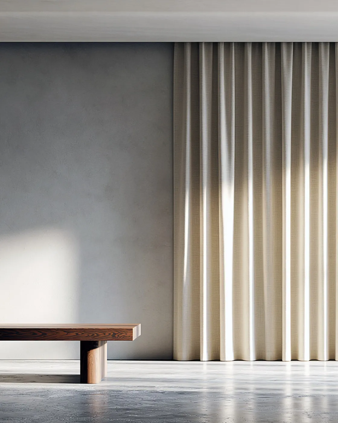 Textile Akustiklösung in modernem Innenraum — Wavetex Anwendungen